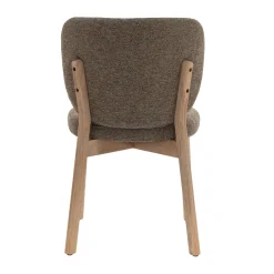 DÉJA Eetkamerstoel Nobu Taupe/Naturel Eiken