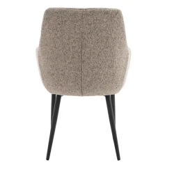 DÉJA Eetkamerstoel Noé Taupe/Zwart