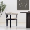 DÉJA Eetkamerstoel Odense Beige/Zwart