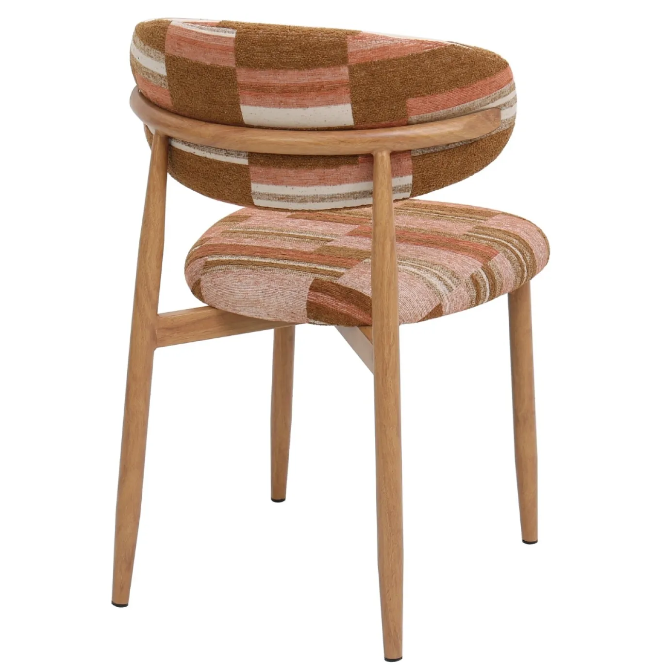 DÉJA Eetkamerstoel Skara Terracotta/Naturel
