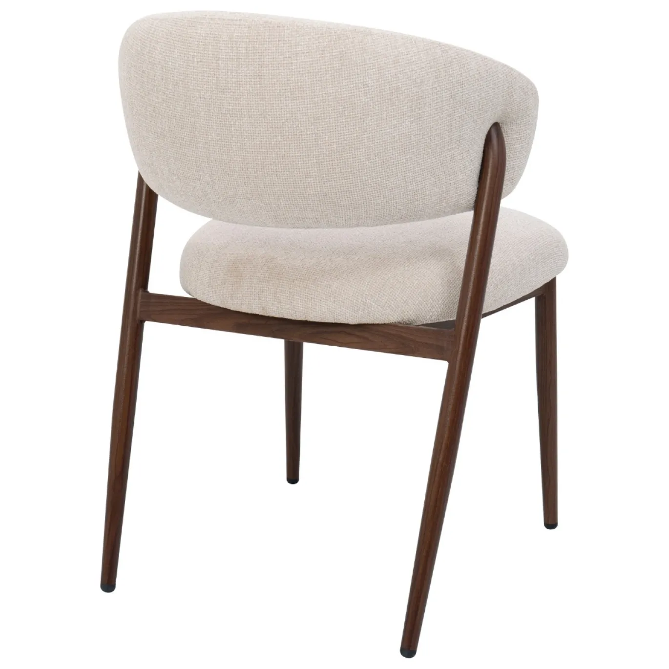 DÉJA Eetkamerstoel Skive Beige/Walnoot