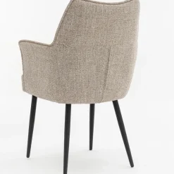 DÉJA Eetkamerstoel Zayn Beige/Zwart