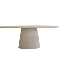 DÉJA Eettafel Brunn Travertin Ovaal 200cm
