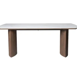 DÉJA Eettafel Chela Walnoot Marmer 200cm