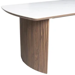 DÉJA Eettafel Chela Walnoot Marmer 200cm