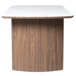 DÉJA Eettafel Chela Walnoot Marmer 200cm