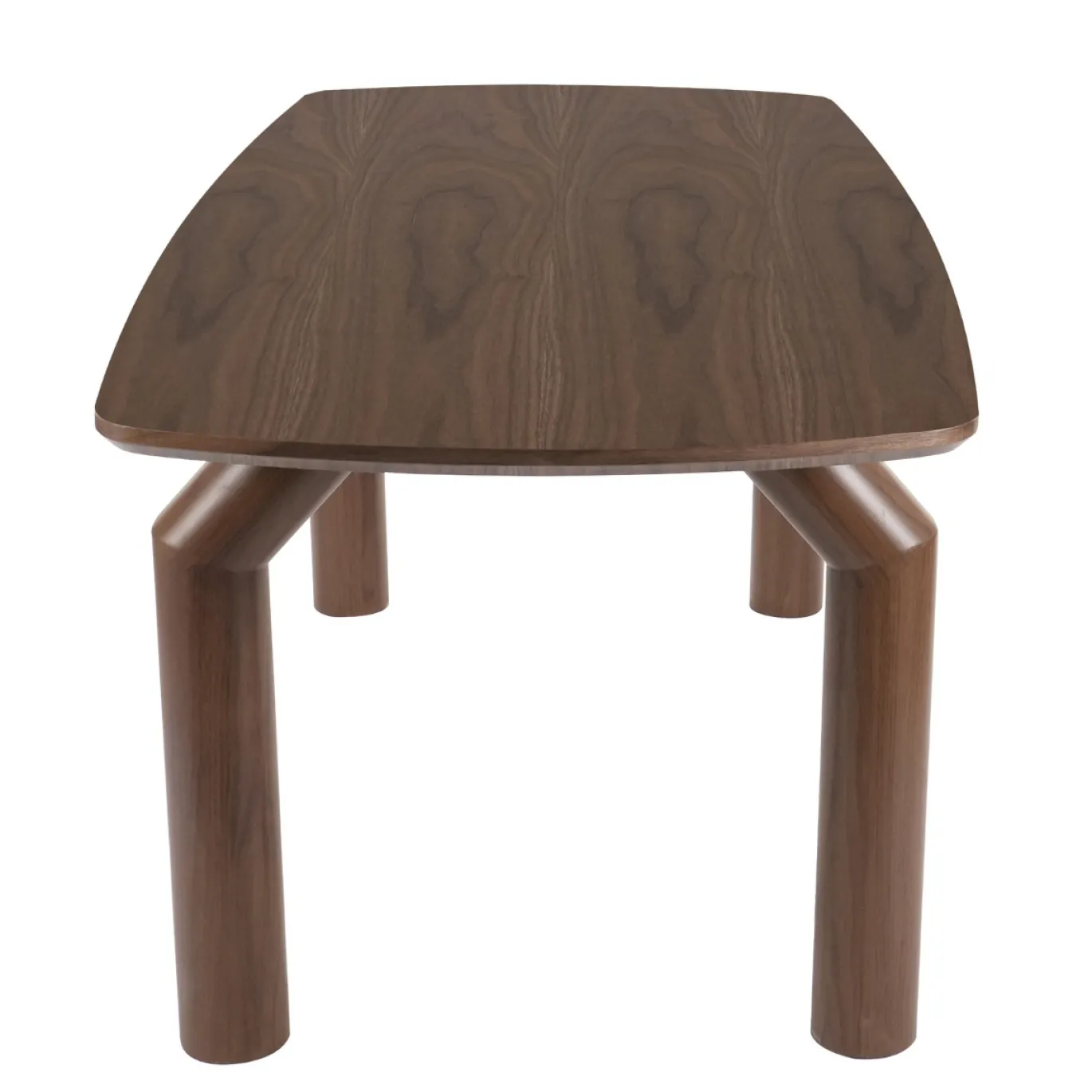 DÉJA Eettafel Corfu Walnoot Deens Ovaal 200cm