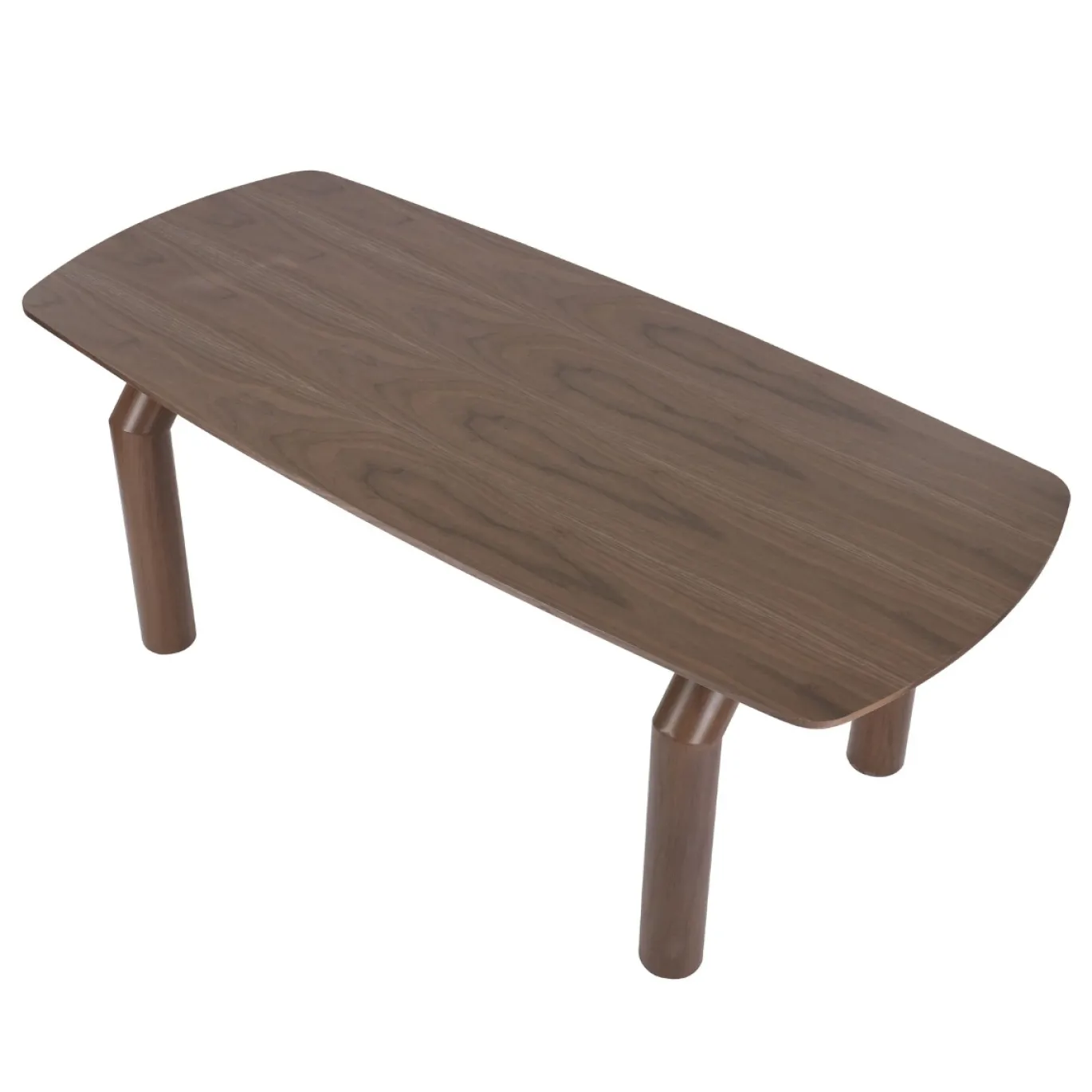 DÉJA Eettafel Corfu Walnoot Deens Ovaal 200cm