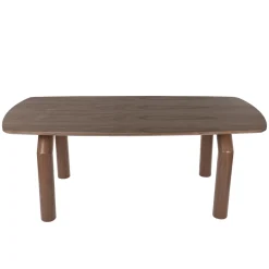 DÉJA Eettafel Corfu Walnoot Deens Ovaal 200cm