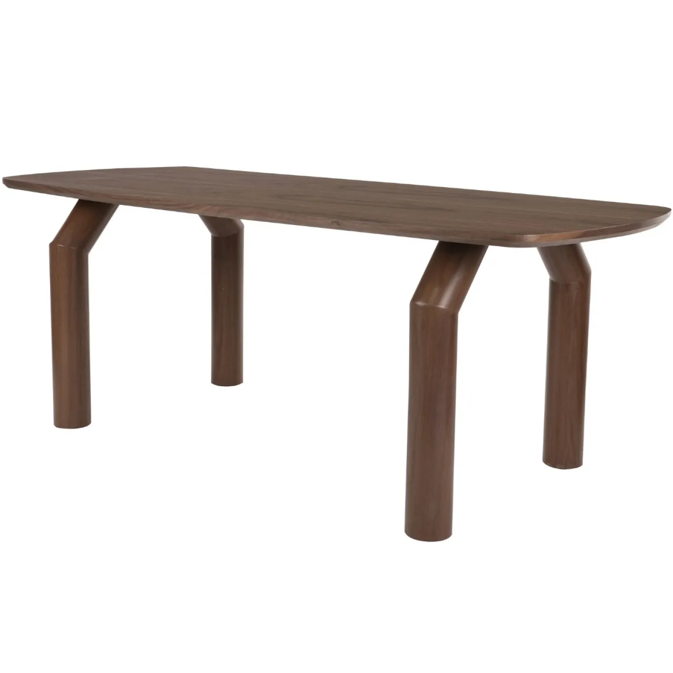 DÉJA Eettafel Corfu Walnoot Deens Ovaal 200cm