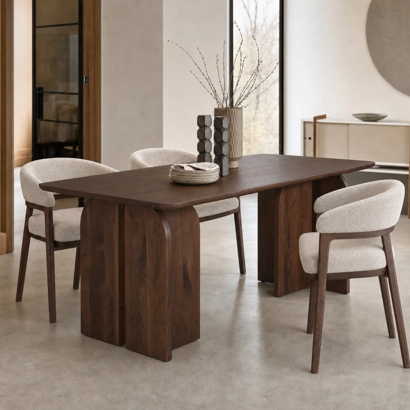 DÉJA Eettafel Edward Walnoot 210cm