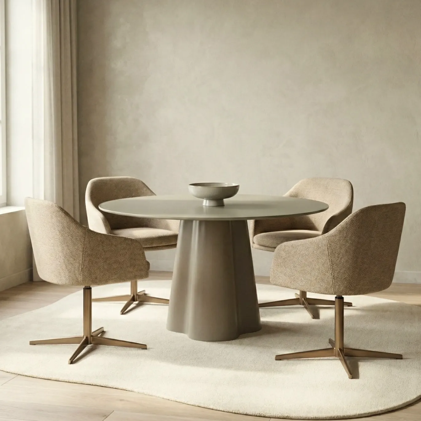 DÉJA Eettafel Esra Groen Rond 120cm