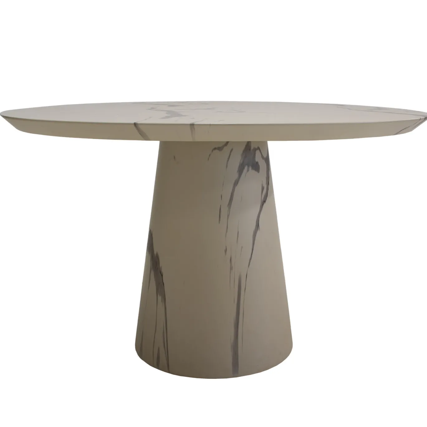 DÉJA Eettafel Flen Marmerlook Rond 120cm