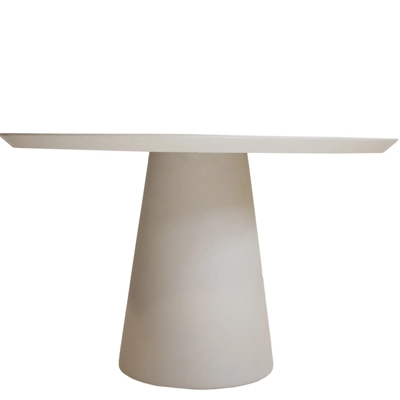 DÉJA Eettafel Grabo Beige Rond 120cm