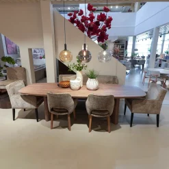 DÉJA Eettafel Key Eikenhout Cinnamon 280cm