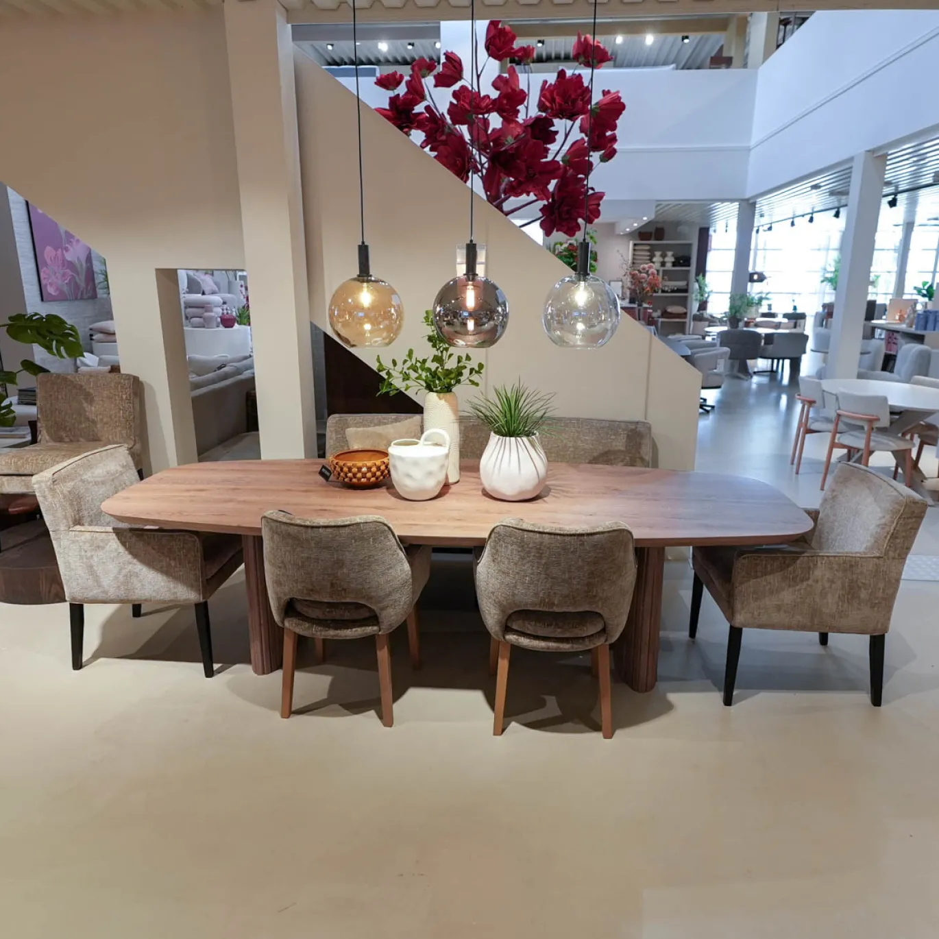 DÉJA Eettafel Key Eikenhout Cinnamon 280cm