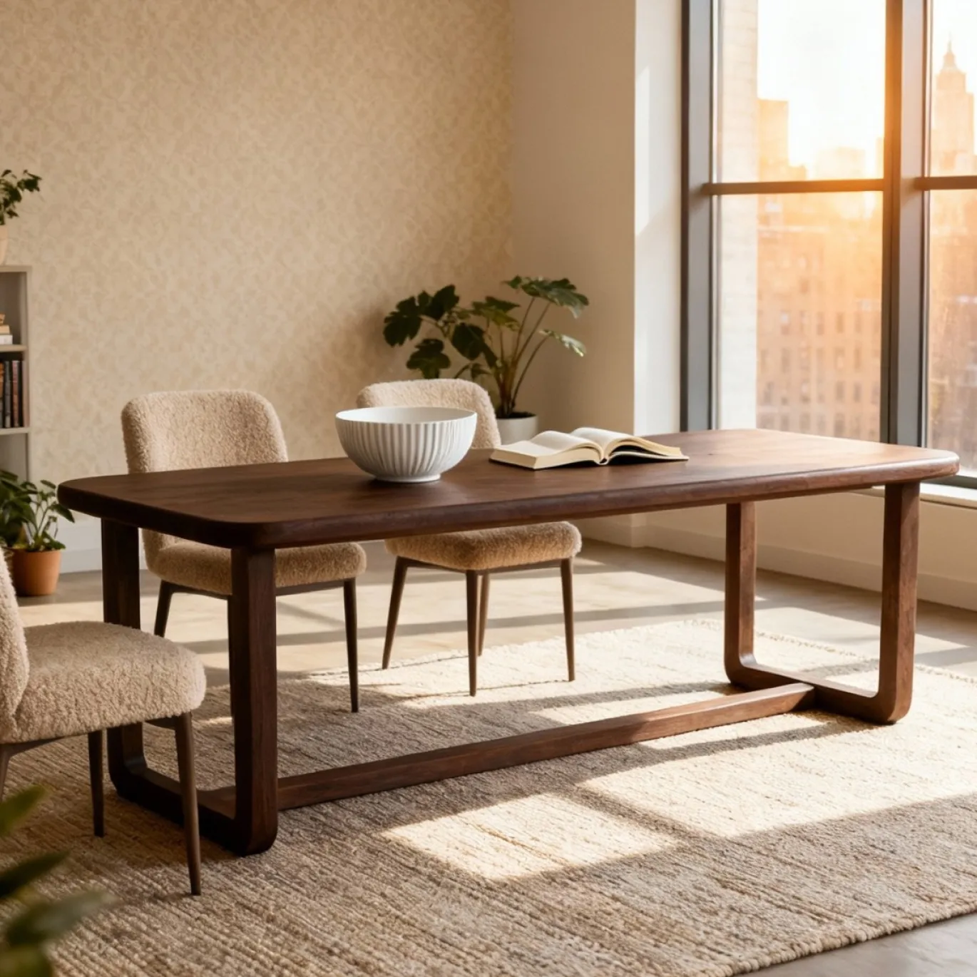 DÉJA Eettafel Loja Walnoot 200cm