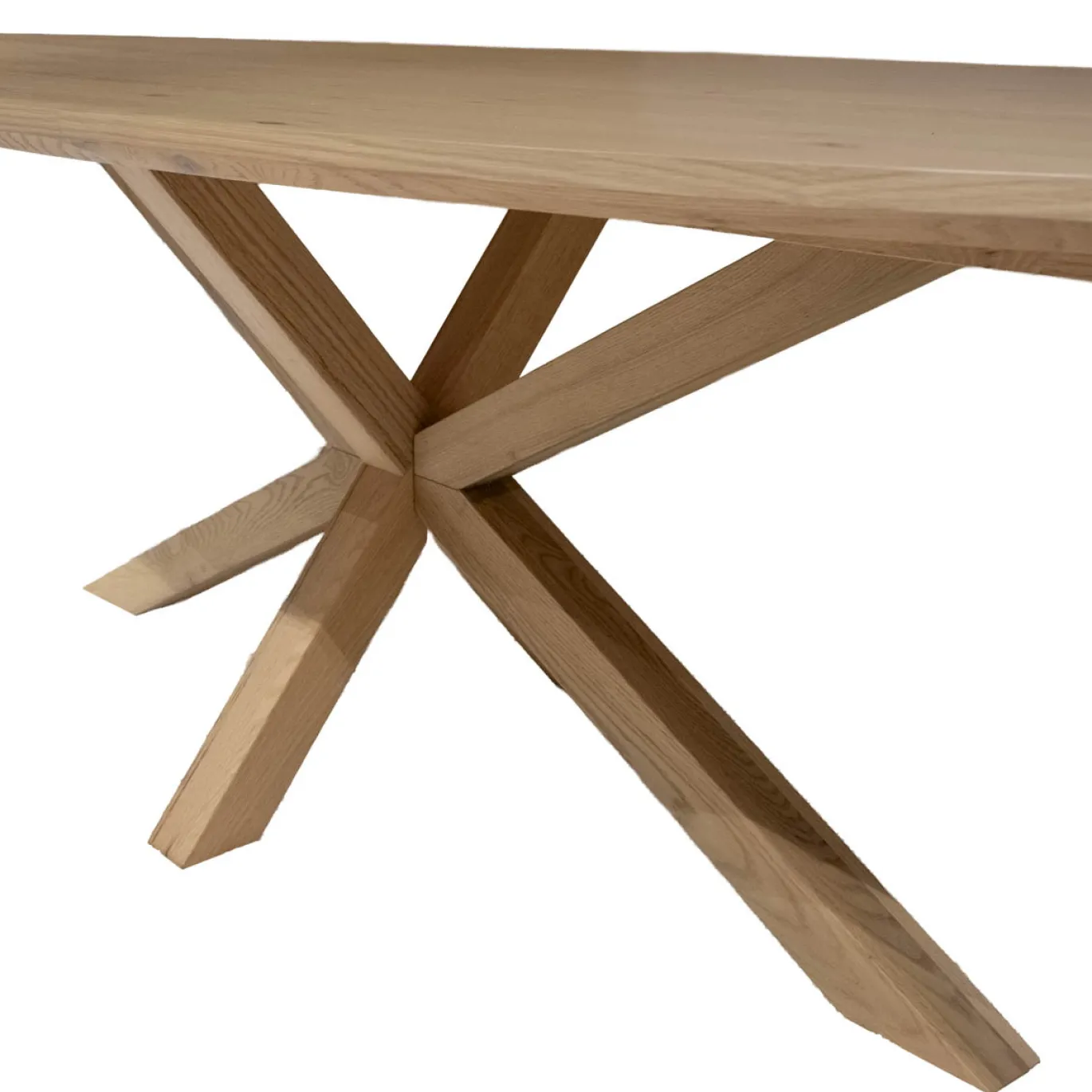 DÉJA Eettafel Lusa Naturel Eiken Ovaal 200cm