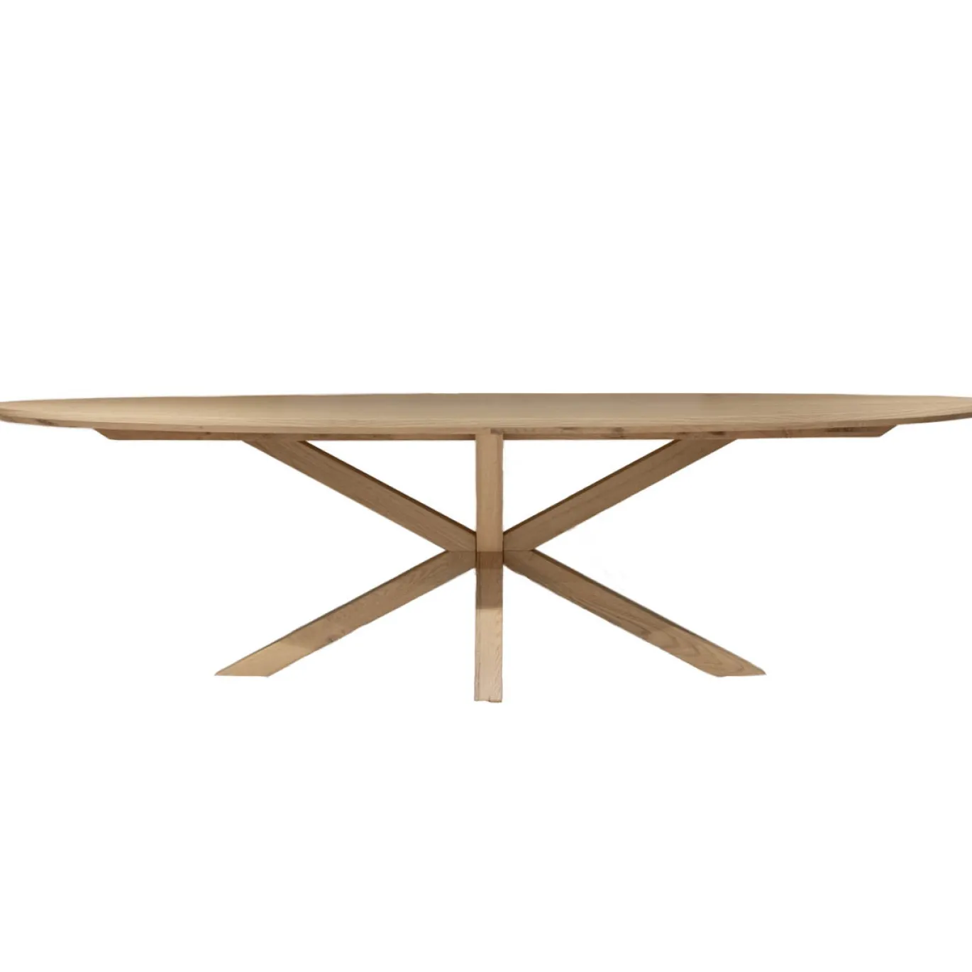 DÉJA Eettafel Lusa Naturel Eiken Ovaal 200cm