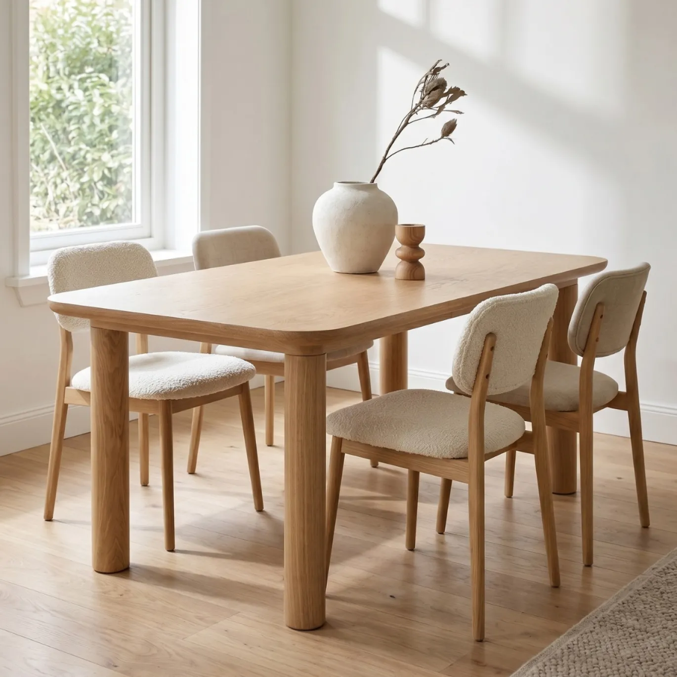 DÉJA Eettafel Luuk Naturel Uitschuifbaar 160-240cm