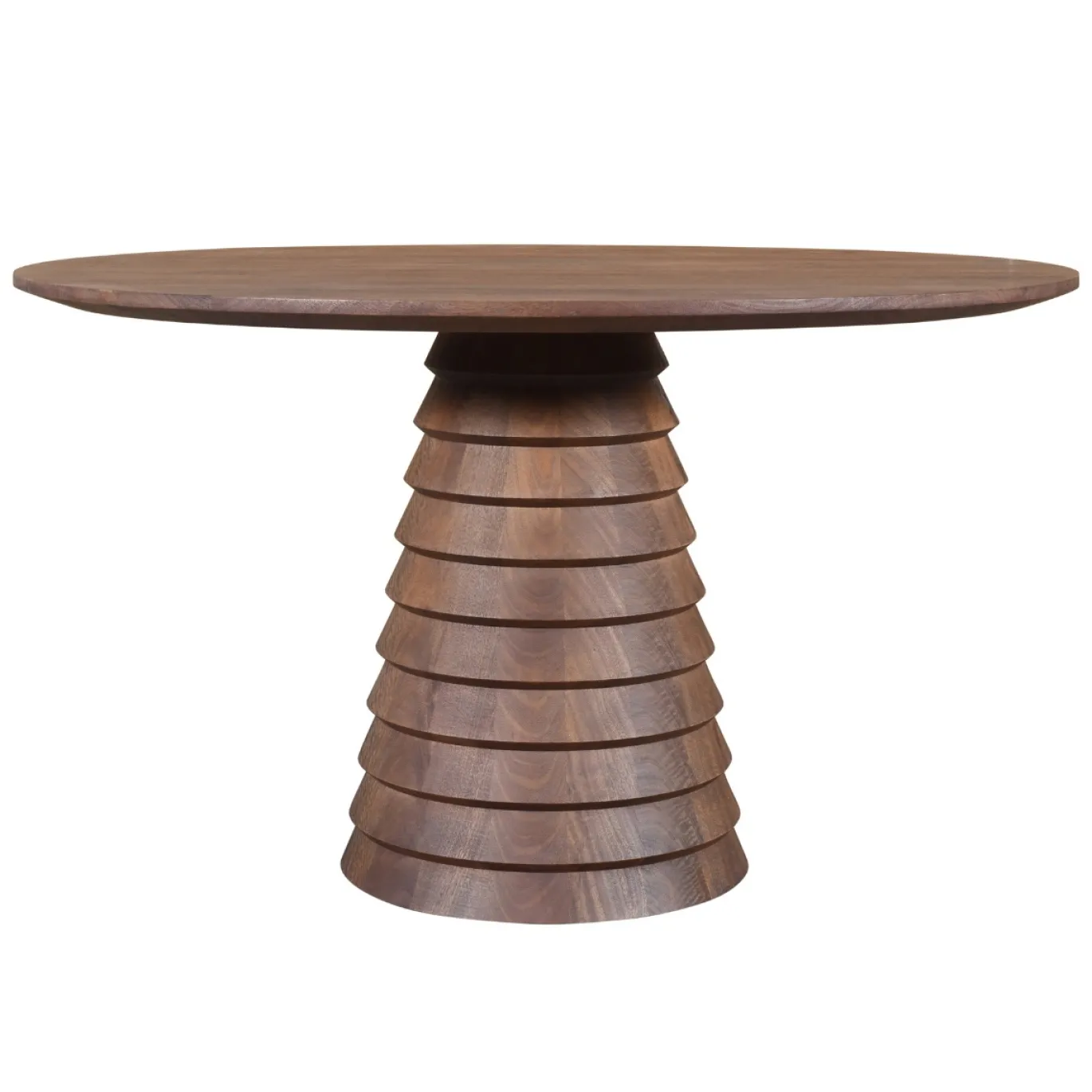 DÉJA Eettafel Marín Walnoot Rond 130cm