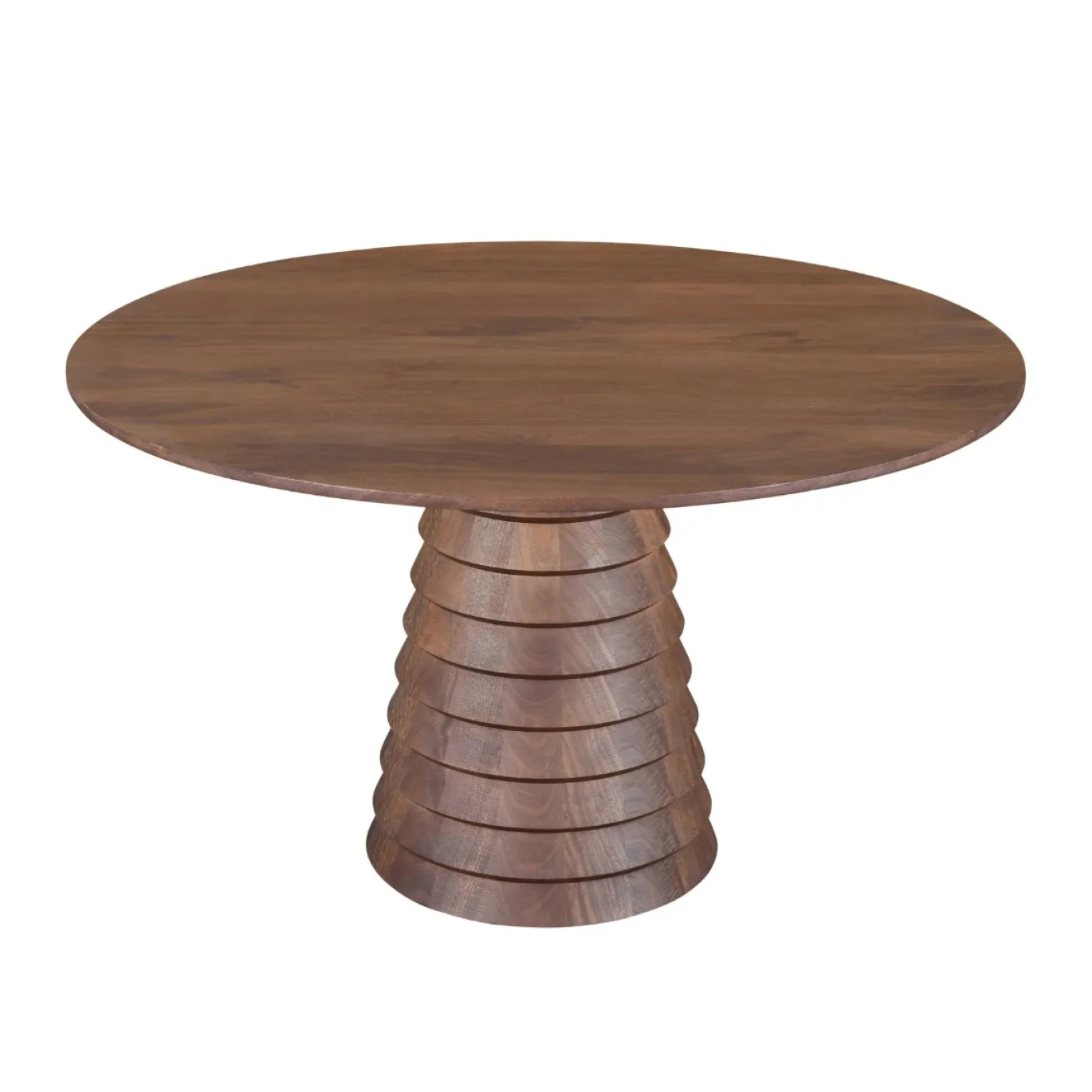 DÉJA Eettafel Marín Walnoot Rond 130cm