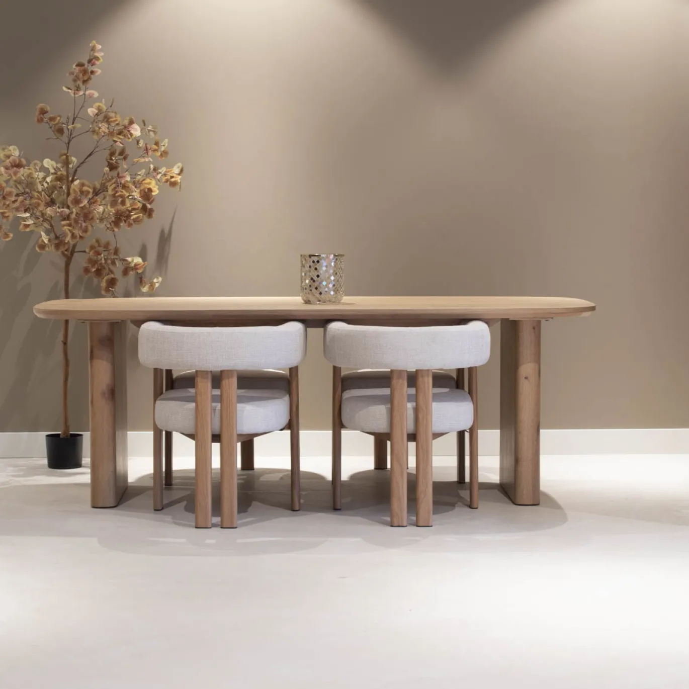 DÉJA Eettafel Meira Naturel Eiken 170cm