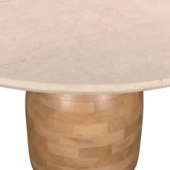 DÉJA Eettafel Miro Marmer Naturel Rond 130cm