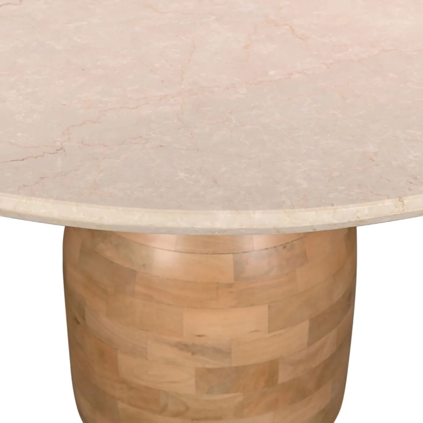 DÉJA Eettafel Miro Marmer Naturel Rond 130cm