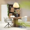 DÉJA Eettafel Mito Bruin Eiken Rond 130cm