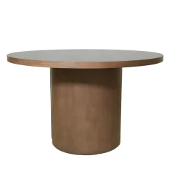 DÉJA Eettafel Mito Bruin Eiken Rond 130cm