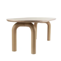 DÉJA Eettafel Mykonos Travertinlook Naturel Ovaal 200cm