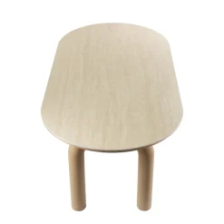 DÉJA Eettafel Mykonos Travertinlook Naturel Ovaal 200cm