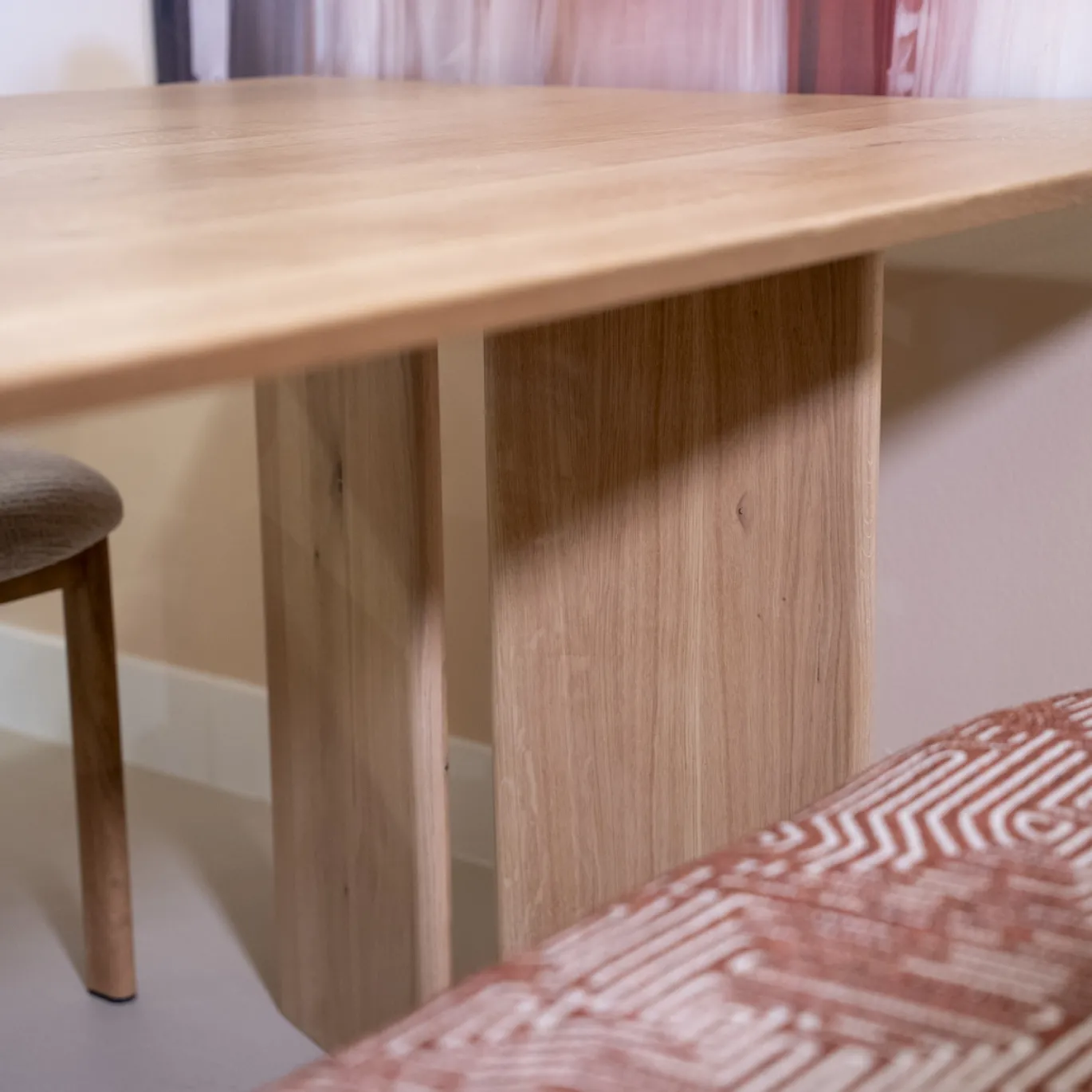 DÉJA Eettafel Planck Eikenhout Naturel 260cm
