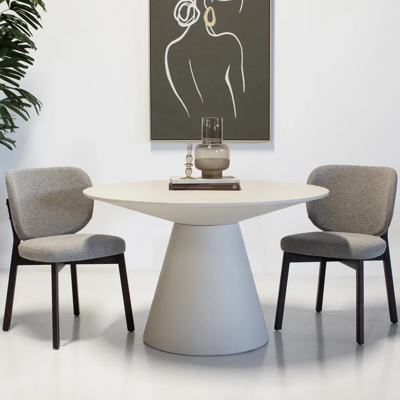 DÉJA Eettafel Stockholm Beige Rond 120cm