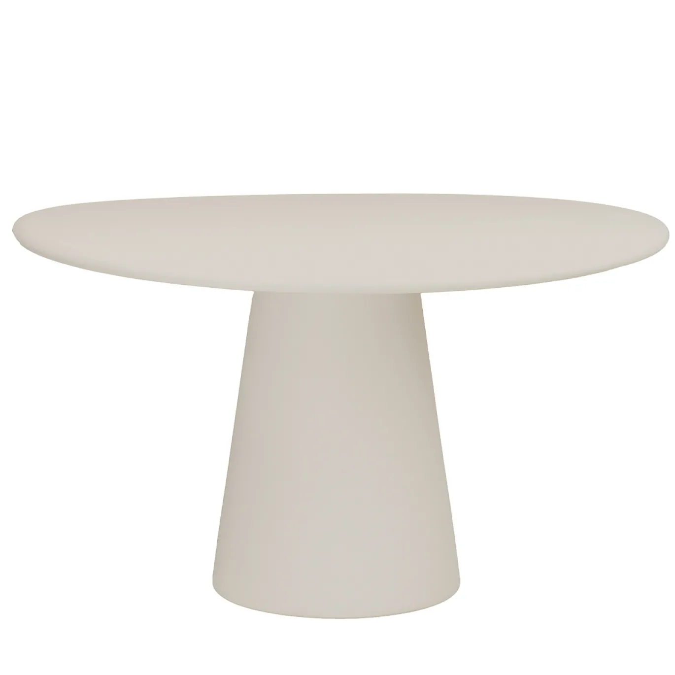 DÉJA Eettafel Vejen Beige Organisch 130cm