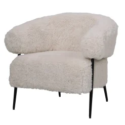 DÉJA Fauteuil Bogo Fluffy Beige