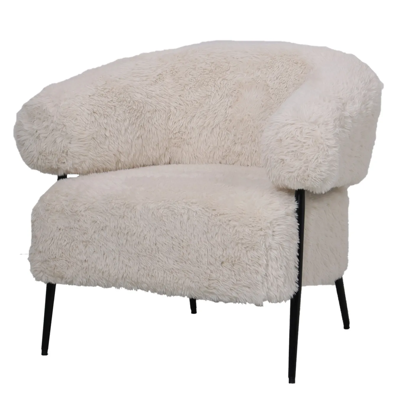 DÉJA Fauteuil Bogo Fluffy Beige
