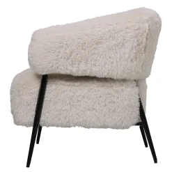 DÉJA Fauteuil Bogo Fluffy Beige