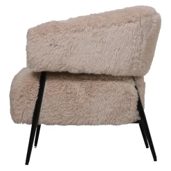 DÉJA Fauteuil Bogo Fluffy Taupe