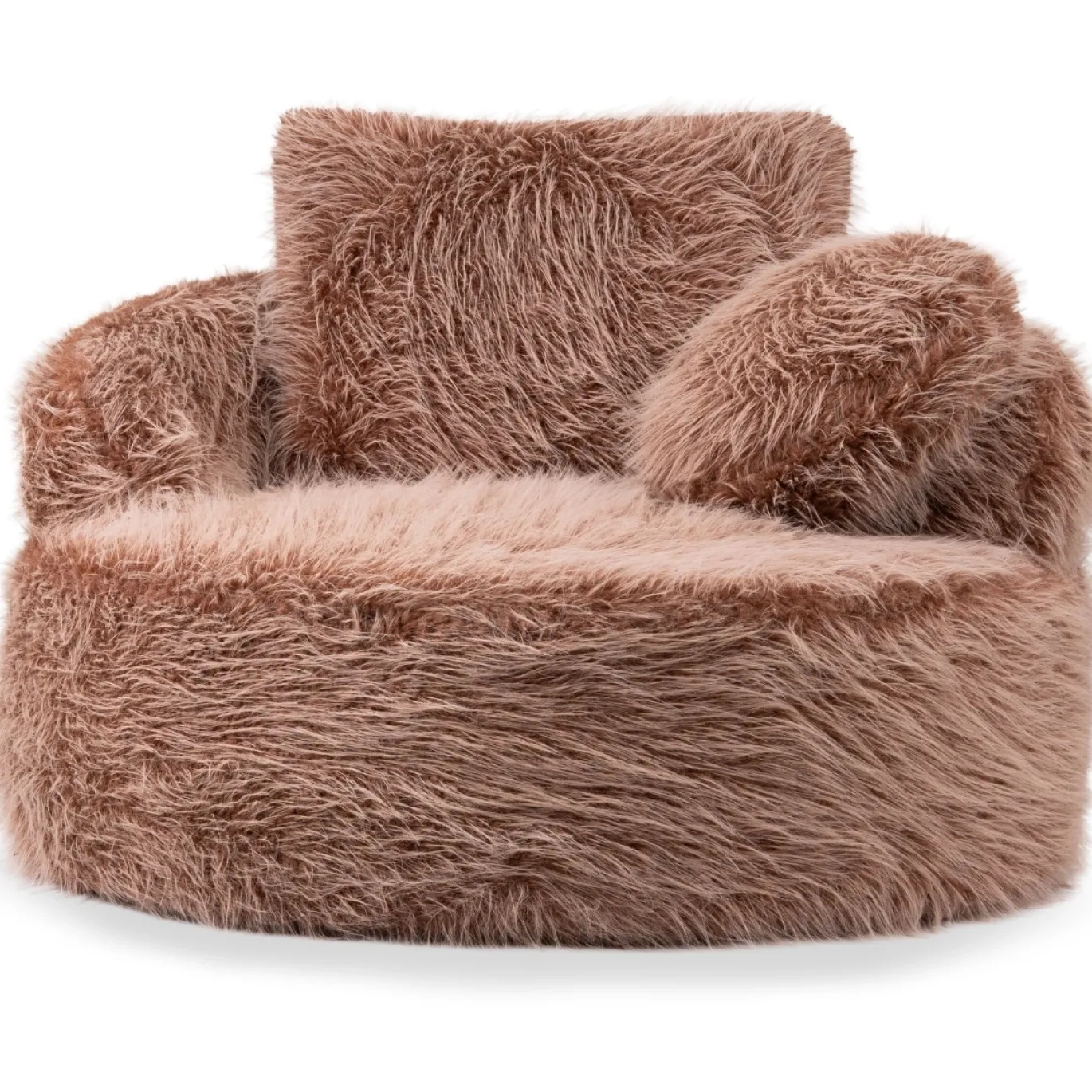 DÉJA Fauteuil Bufalo Draaibaar Oud Roze Be Wild
