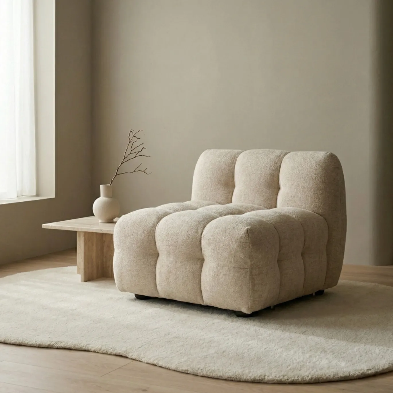 DÉJA Fauteuil Cillán Beige