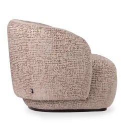 DÉJA Fauteuil Claude Draaibaar Burgundy Mirtillo