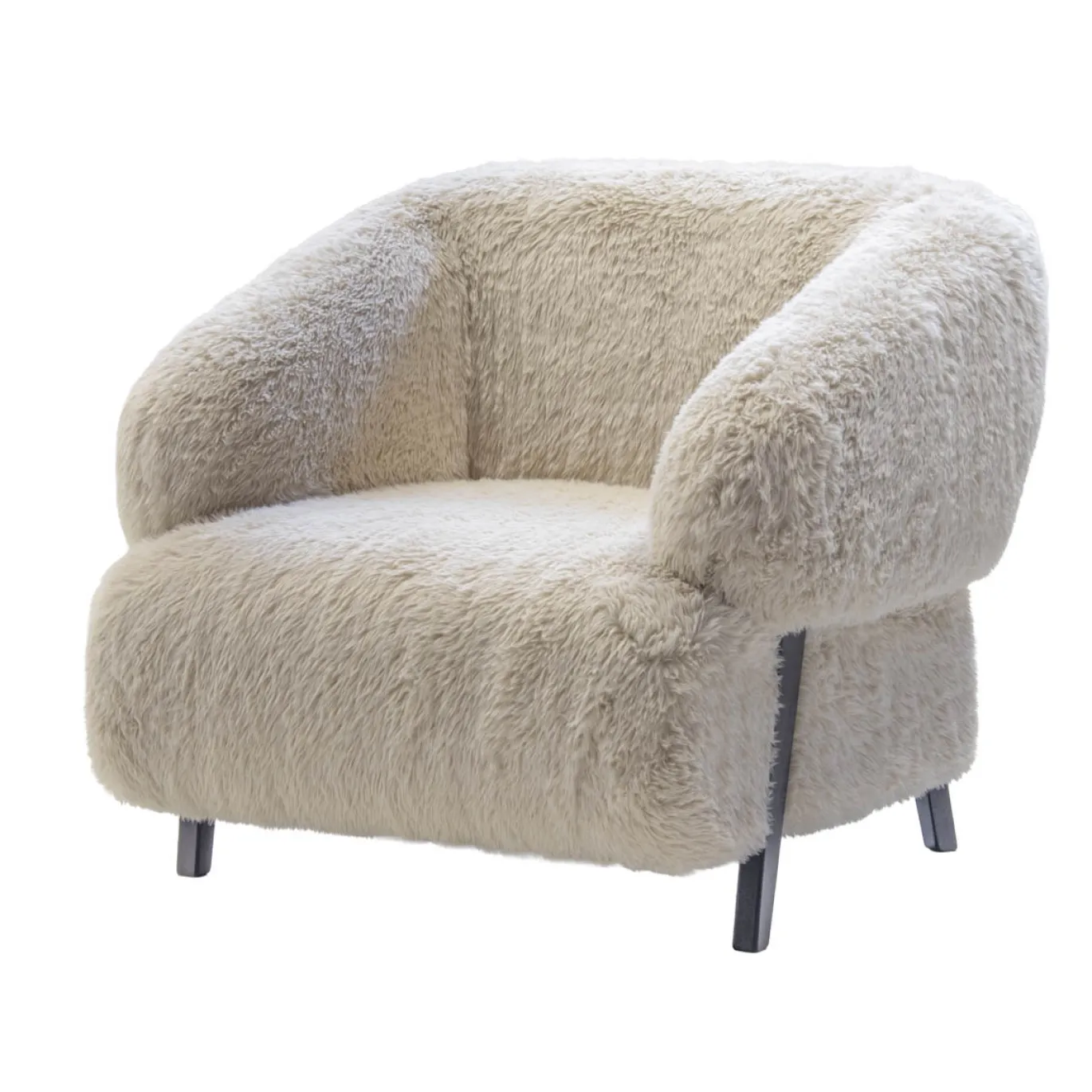 DÉJA Fauteuil Espe Fluffy Taupe