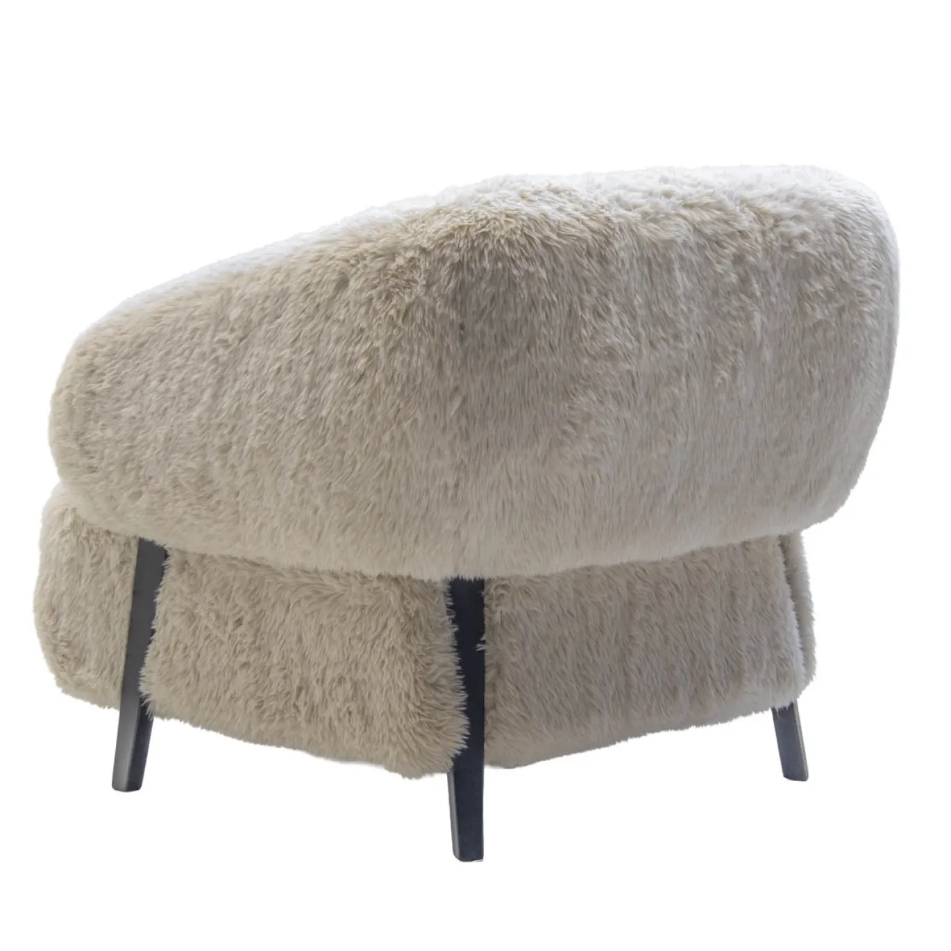 DÉJA Fauteuil Espe Fluffy Taupe