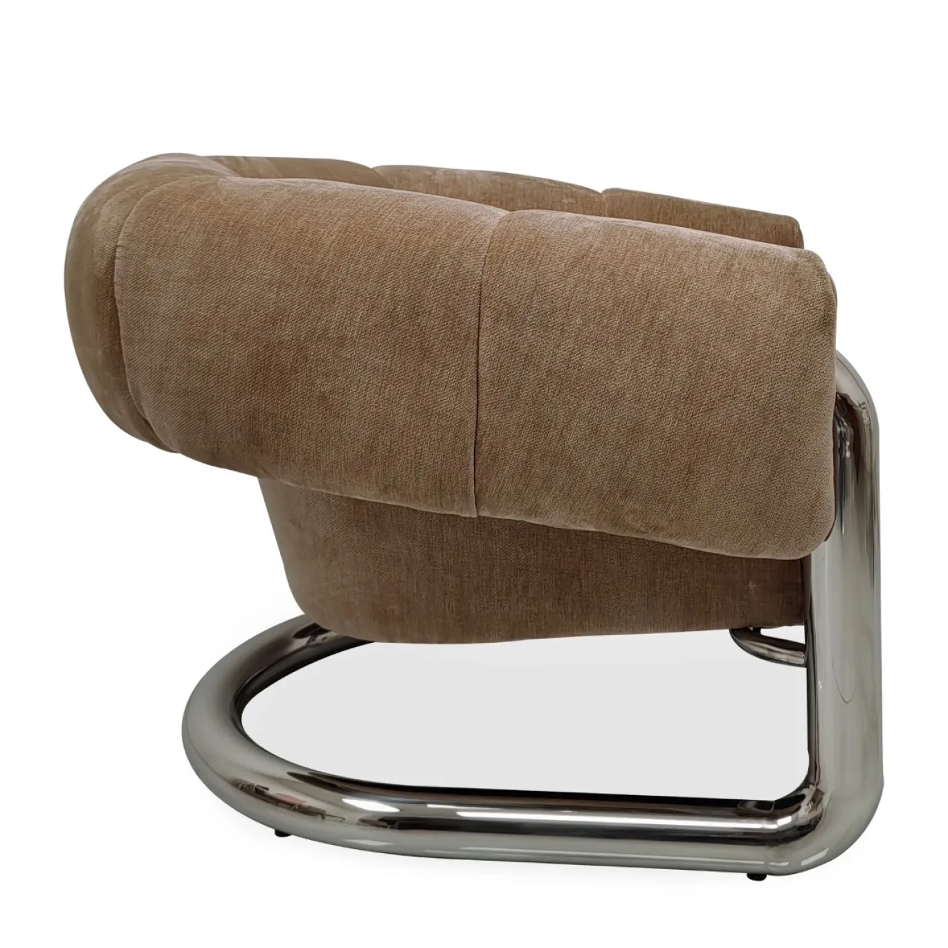 DÉJA Fauteuil Leka Beige/Chrome