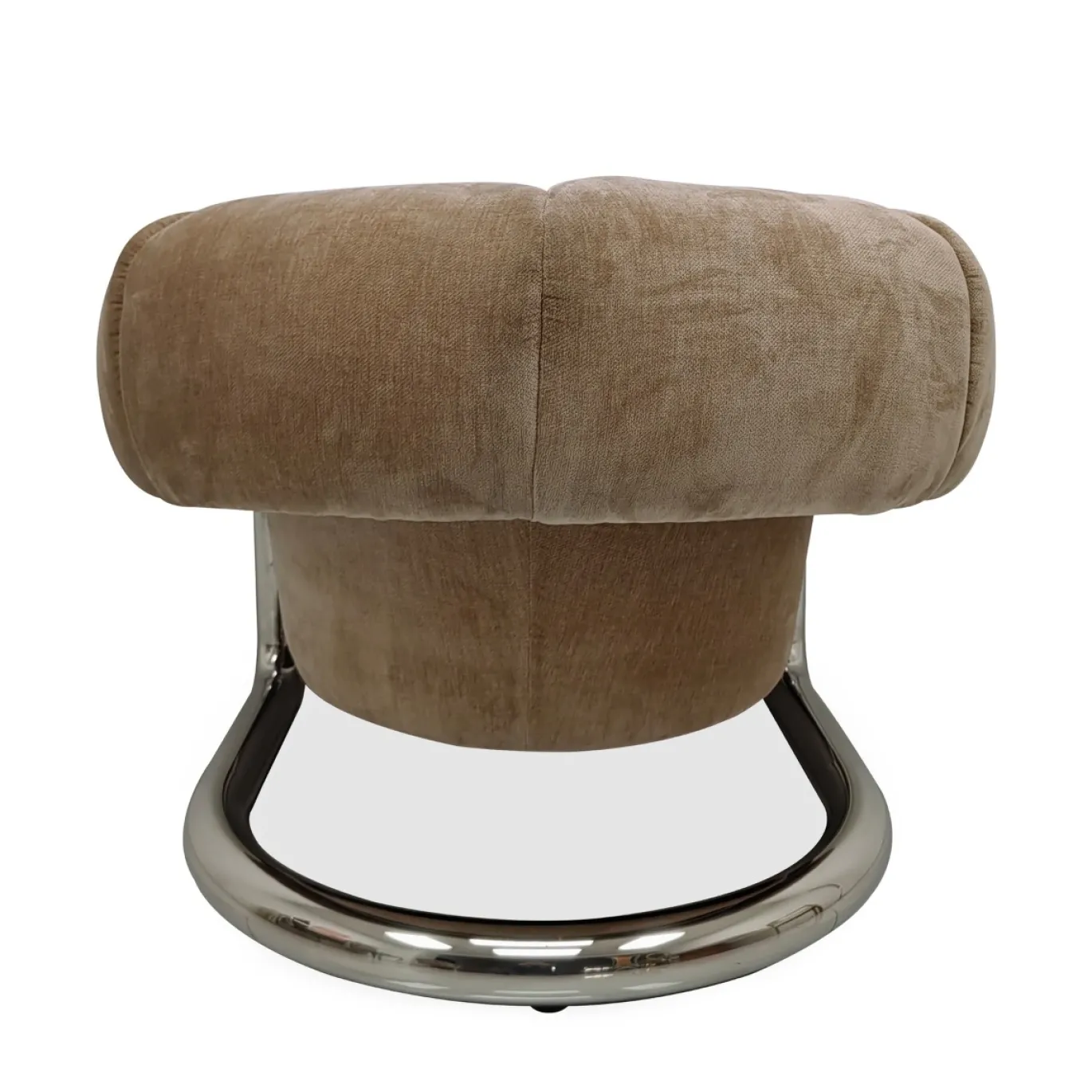 DÉJA Fauteuil Leka Beige/Chrome