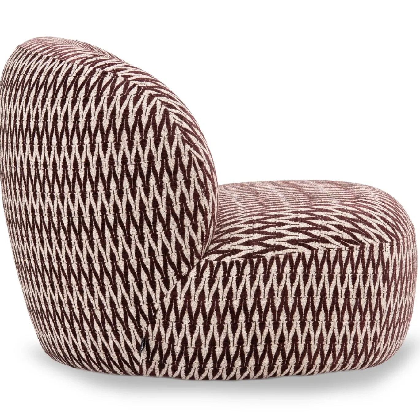 DÉJA Fauteuil Namos Draaibaar Burgundy Fiore