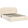 DÉJA Gestoffeerd Bed Alba Beige met Opbergruimte 160x200cm