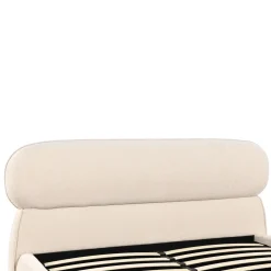 DÉJA Gestoffeerd Bed Cloud Beige met Opbergruimte 160x200cm